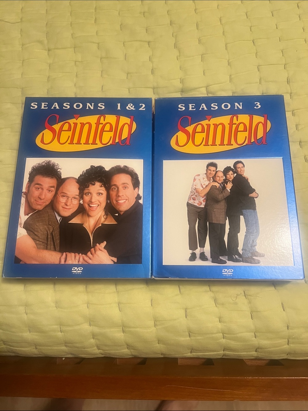 Seinfeld DVD Seasons 1-3 Box Set - Blue Covers